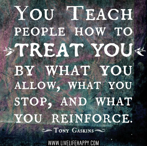 you-teach-people
