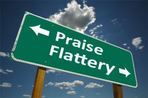 Praise-Flattery-sign